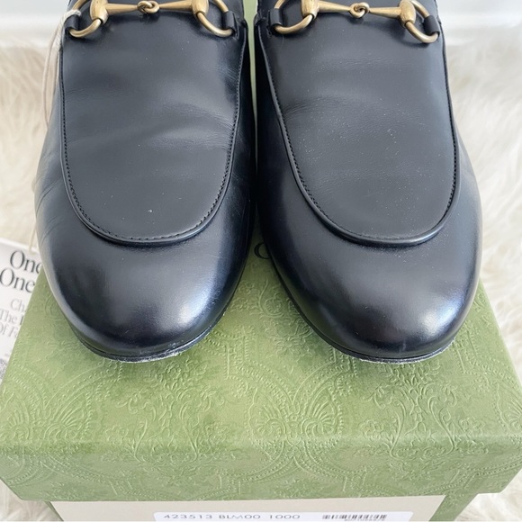 Gucci Princetown Horsebit Leather Slipper Mule Black
Size 40 - Picture 3 of 11